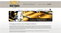 Desktop Screenshot of boxboardproducts.com